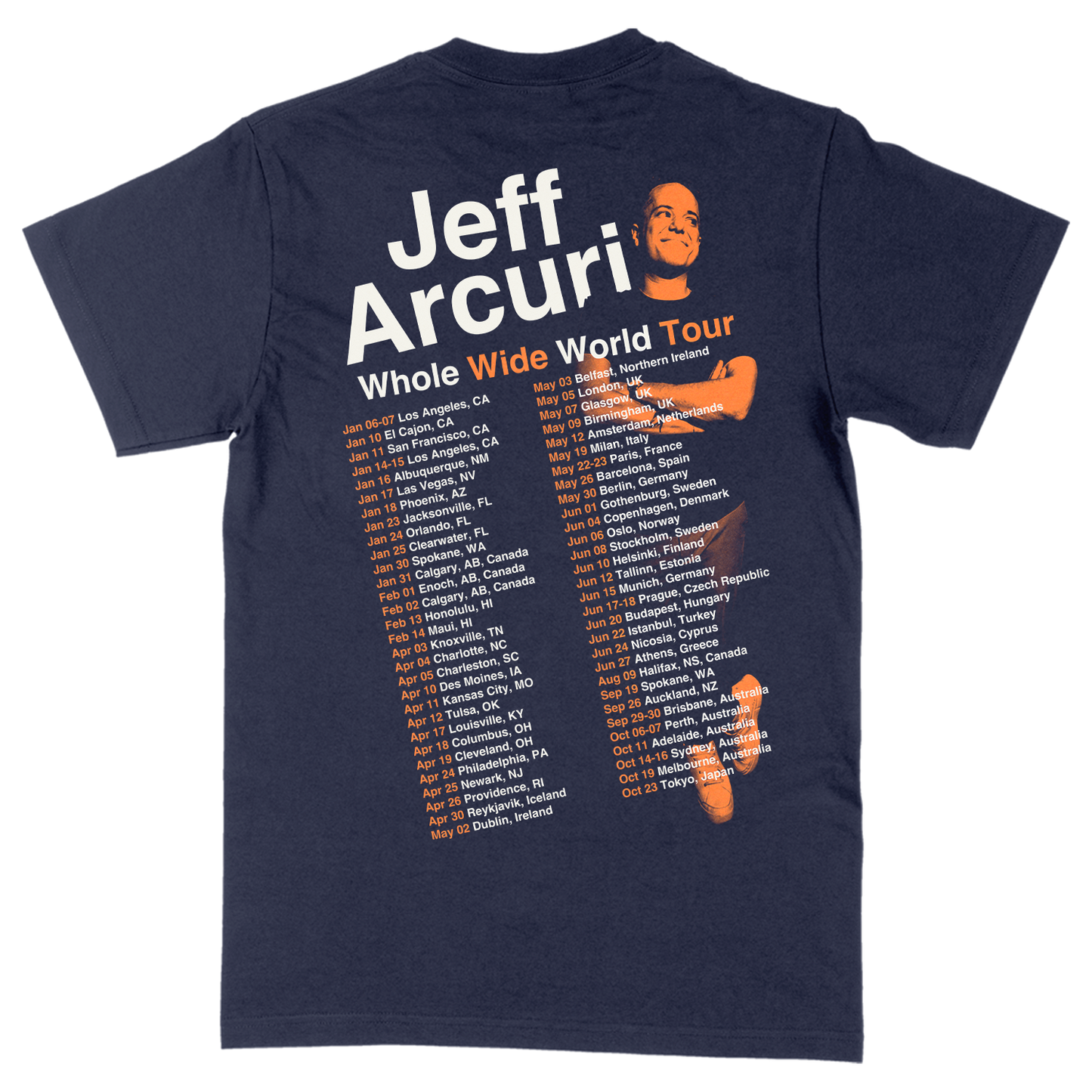 2025 World Tour Tee